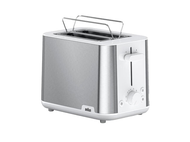 Braun HT 1510 8 2 part(s) 900 W Acier inoxydable, Blanc