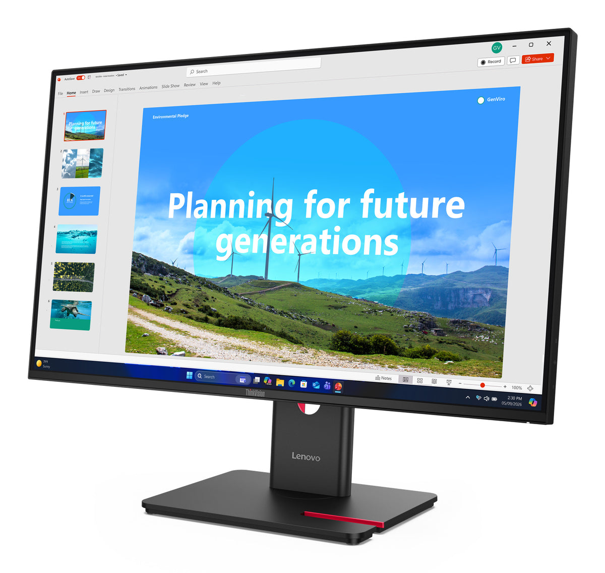 Lenovo ThinkVision T27D-40 Moniteur
