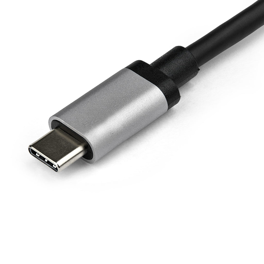 StarTech.com Adaptateur 2.5GbE USB C vers Ethernet NBASE-T NIC - Réseau Multi-Vitesse USB 3.0 Type C 2.5/1 Gigabit/100 Mbps/Portable USB 3.1 vers RJ45/LAN Compatible TB3/MacBook Pro Surface