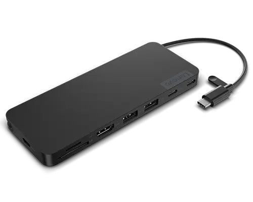Lenovo 4X11N40212 station d'accueil Avec fil USB 3.2 Gen 1 (3.1 Gen 1) Type-C Noir