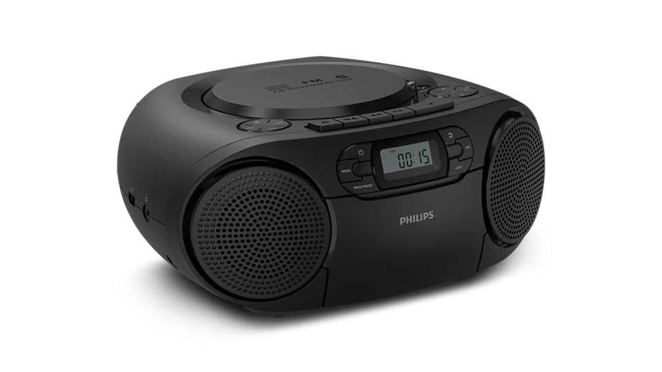Philips TAZ2200/10 Lecteur de CD Portable, Noir