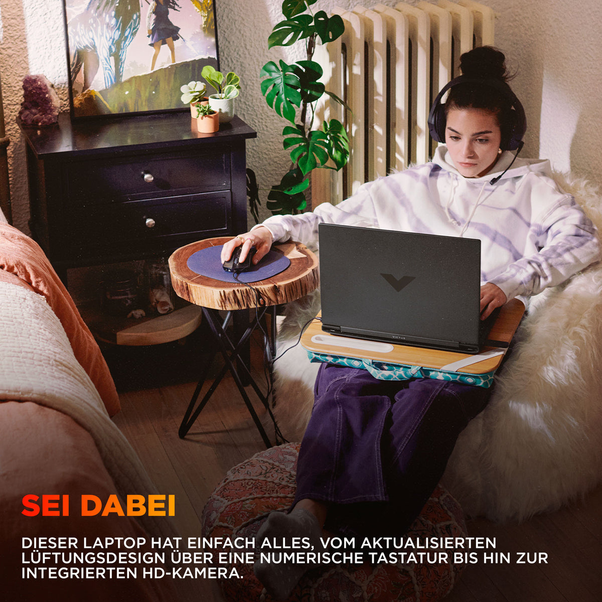 Victus by HP Laptop 15-fa2701ng 15.6 1920 x 1080 (Full HD) I5-13420H 16GB 512GB NVIDIA GeForce RTX 4050 / Intel UHD Grap