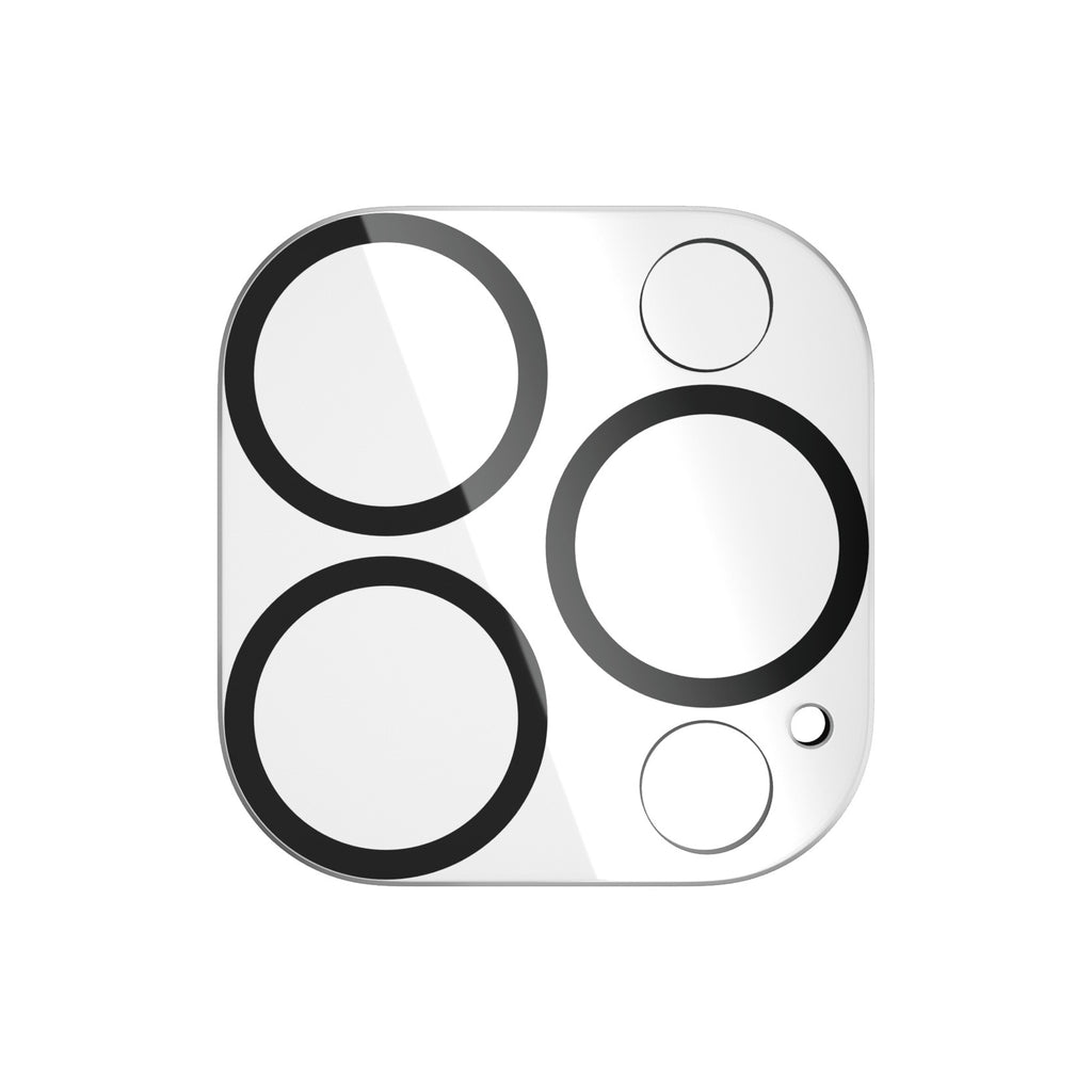 PanzerGlass PicturePerfect Protecteur de Lentille de Caméra pour iPhone 15 Pro et 15 Pro Max, Transparent