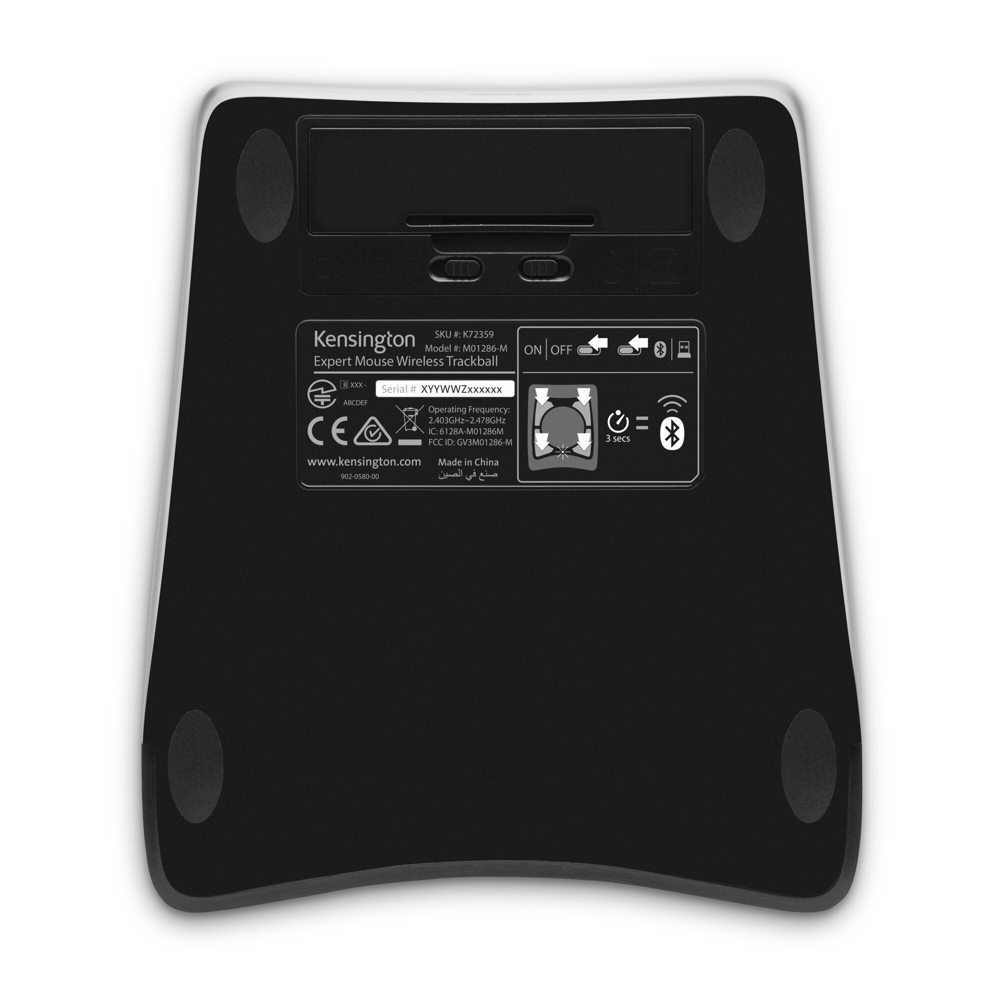 Kensington Trackball sans fil Expert Mouse