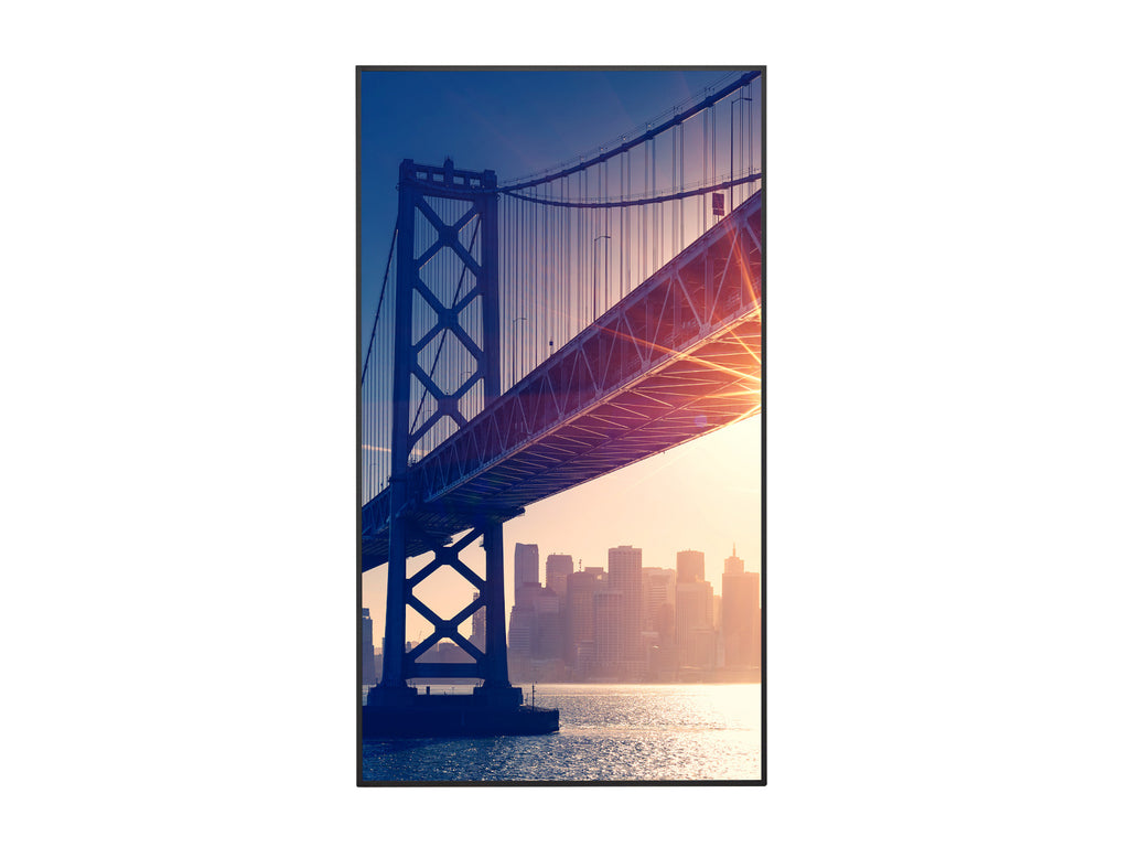 Sharp ME652 Écran plat de signalisation numérique 165,1 cm (65") LCD 450 cd/m² 4K Ultra HD Noir Android 18/7
