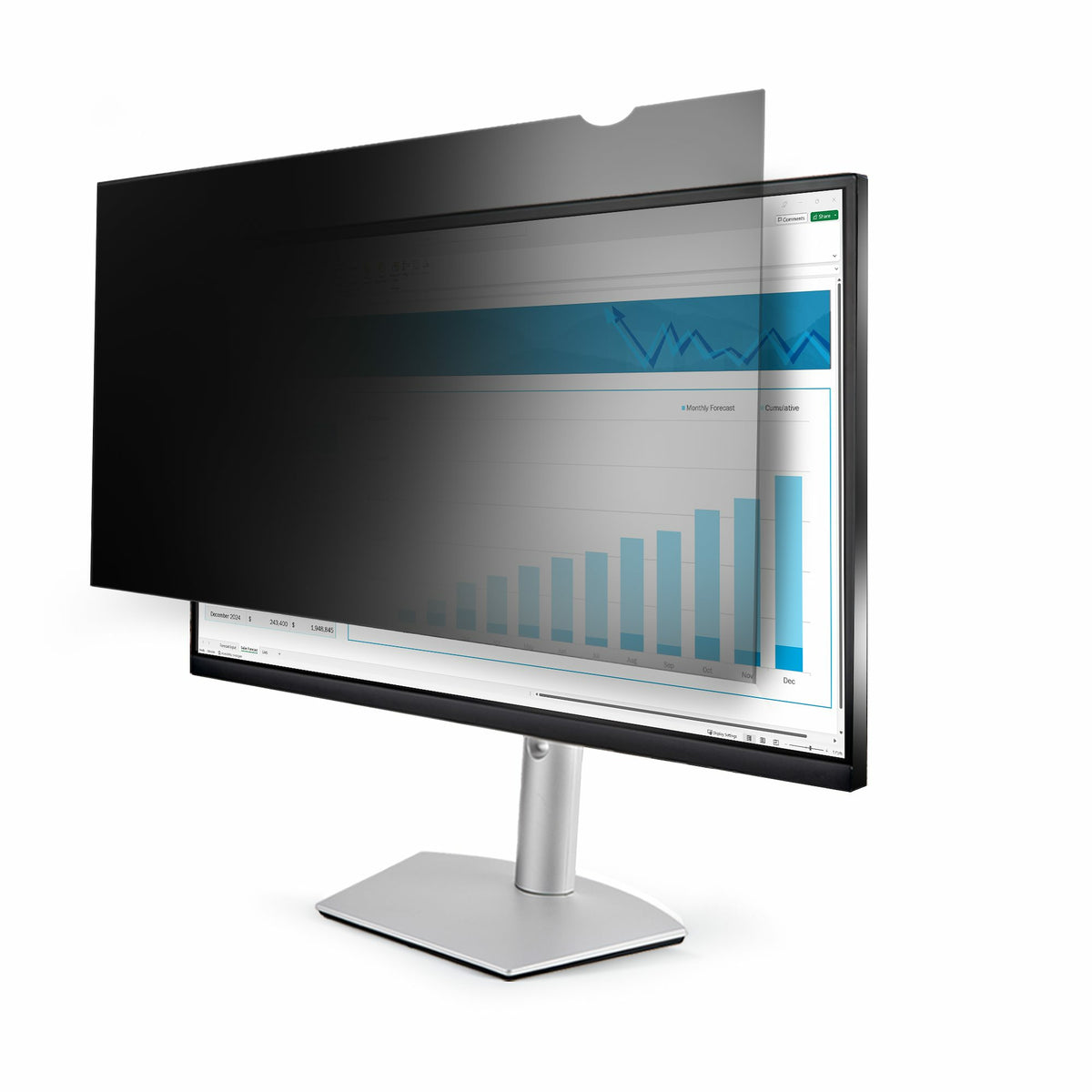 StarTech.com 31569-PRIVACY-SCREEN Filtre de Confidentialité et Anti-Reflets pour Écran 80 cm (31.5") sans Bords