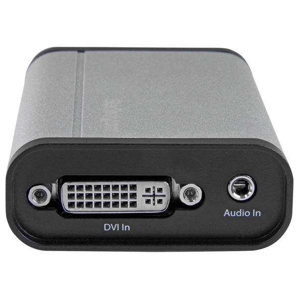 StarTech.com Boîtier d'acquisition vidéo DVI vers USB 3.0, 1080p 60 fps, Aluminium