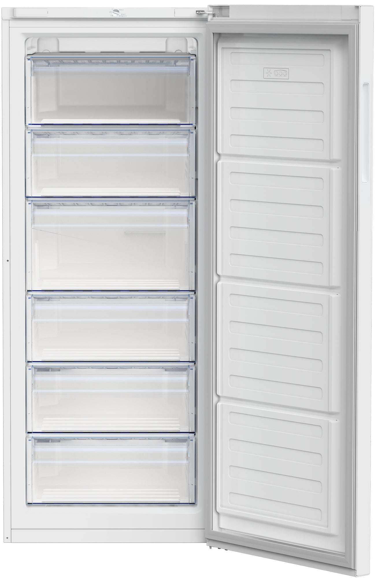 Beko RFSA240M41WN Congélateur vertical Pose libre 215 L Blanc