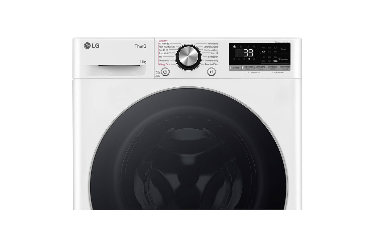 LG F6WR7011 machine à laver Charge avant 11 kg 1600 tr/min Blanc - vue 4