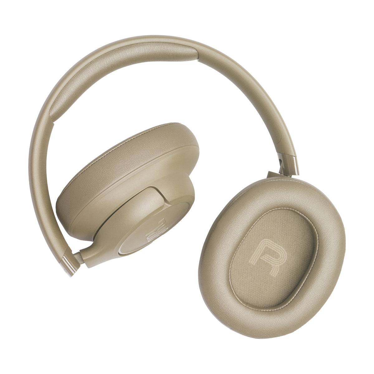 JBL Tune 730BT Casque Sans Fil Bluetooth, Arceau pour Appels et Musique, USB Type-C, Beige