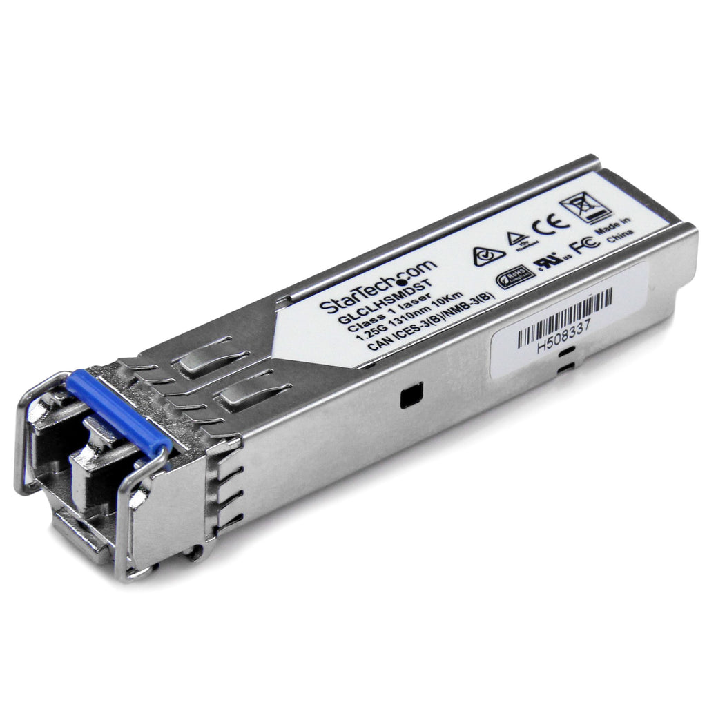 StarTech.com Module SFP GBIC Compatible GLC-LH-SMD, Transceiver Mini GBIC 1000BASE-LX/LH, 1 Gbps, LC, 10 km