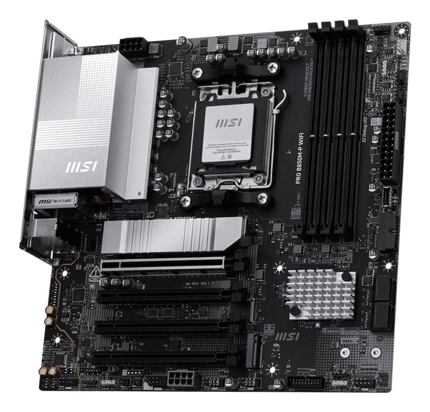 MSI PRO B850M-P WIFI carte mère AMD B850 Emplacement AM5 micro ATX