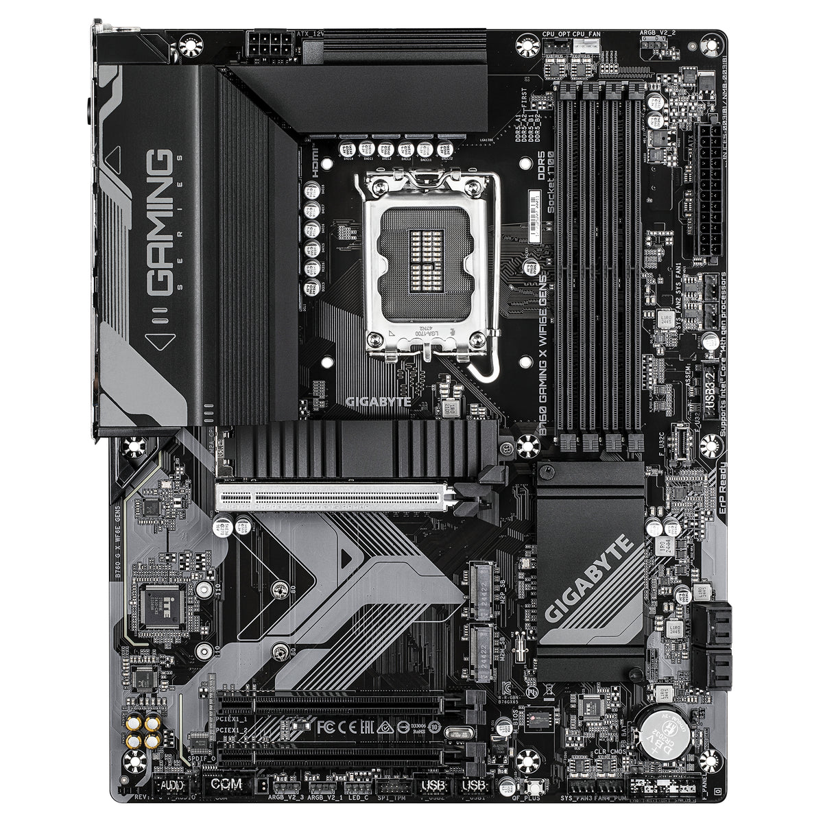 GIGABYTE B760 GAMING X WIFI6E GEN5 Carte Mère - vue 2