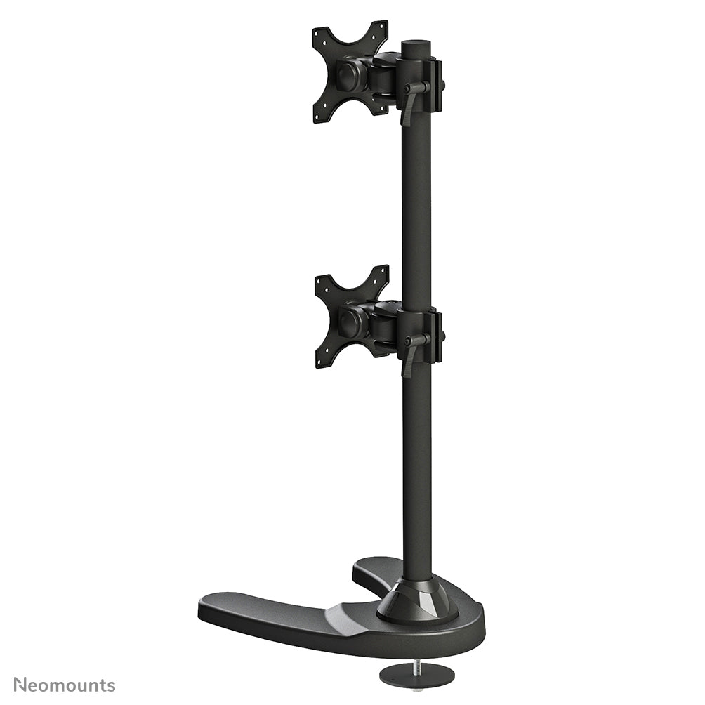 Neomounts FPMA-D700DDV Support Double Écran à Poser 10-27 pouces