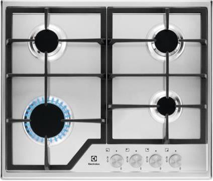 Electrolux EGS6426SX Acier inoxydable Intégré Gaz 4 zone(s)