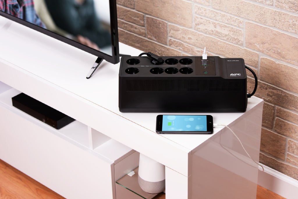 APC Back UPS - Onduleurs mono Off-Line - 850VA 230V - USB Type-C et A - 6+2Prise GR