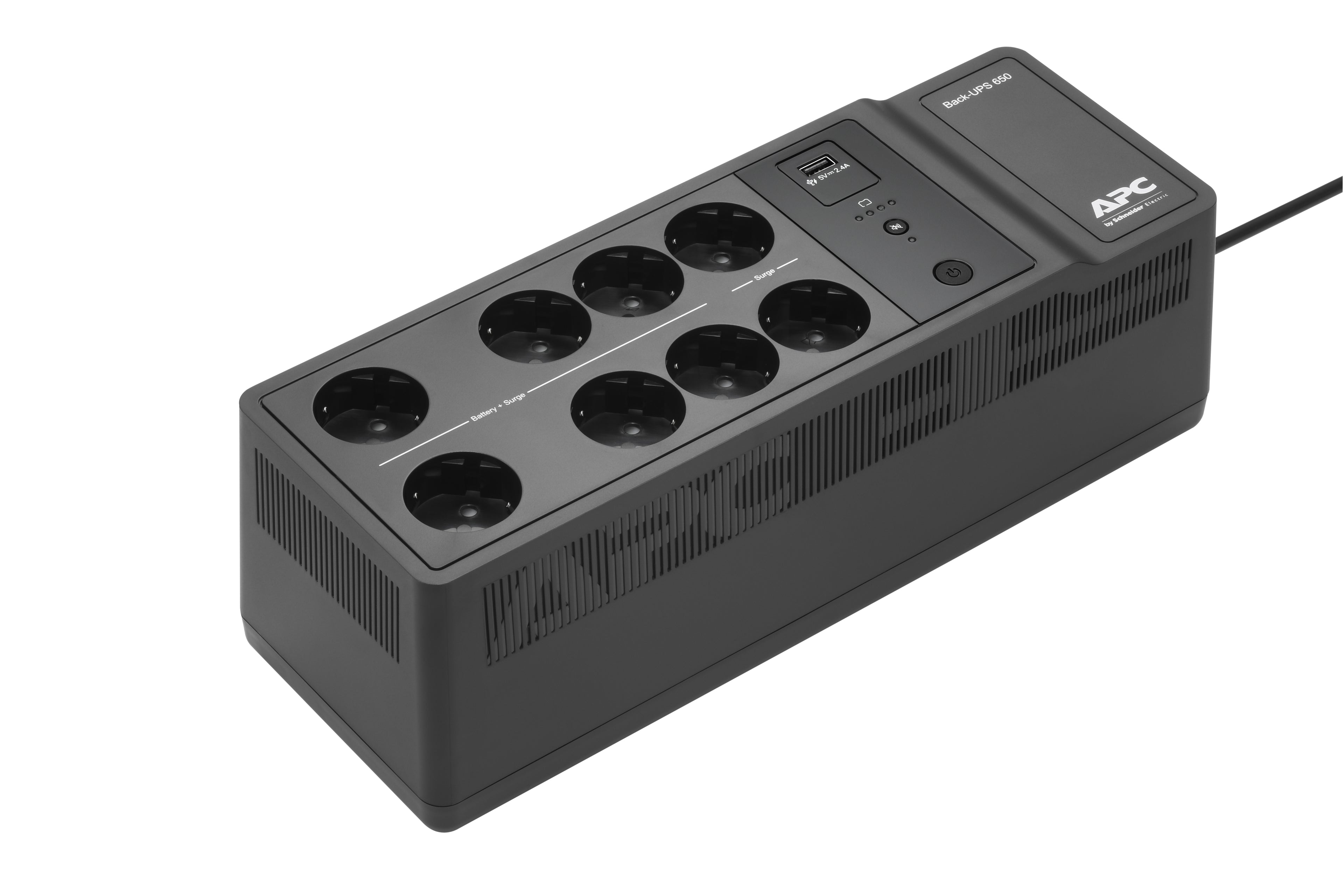 APC Back-UPS - Onduleurs monophasés Off-Line - 650VA - 230V - 1USB - 6+2 Prises GR