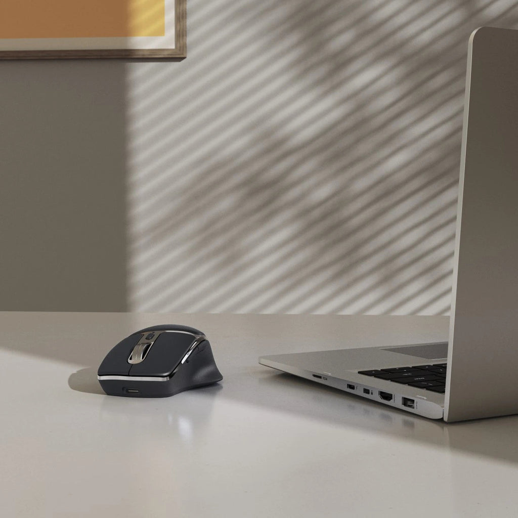 Hama WM-800 Souris Bureau Droitier Sans Fil RF et Bluetooth, Optique 3200 DPI, Anthracite