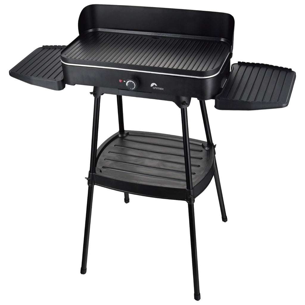 Ohmex Barbecue électrique sur pieds OHM-GRIL-1725EU