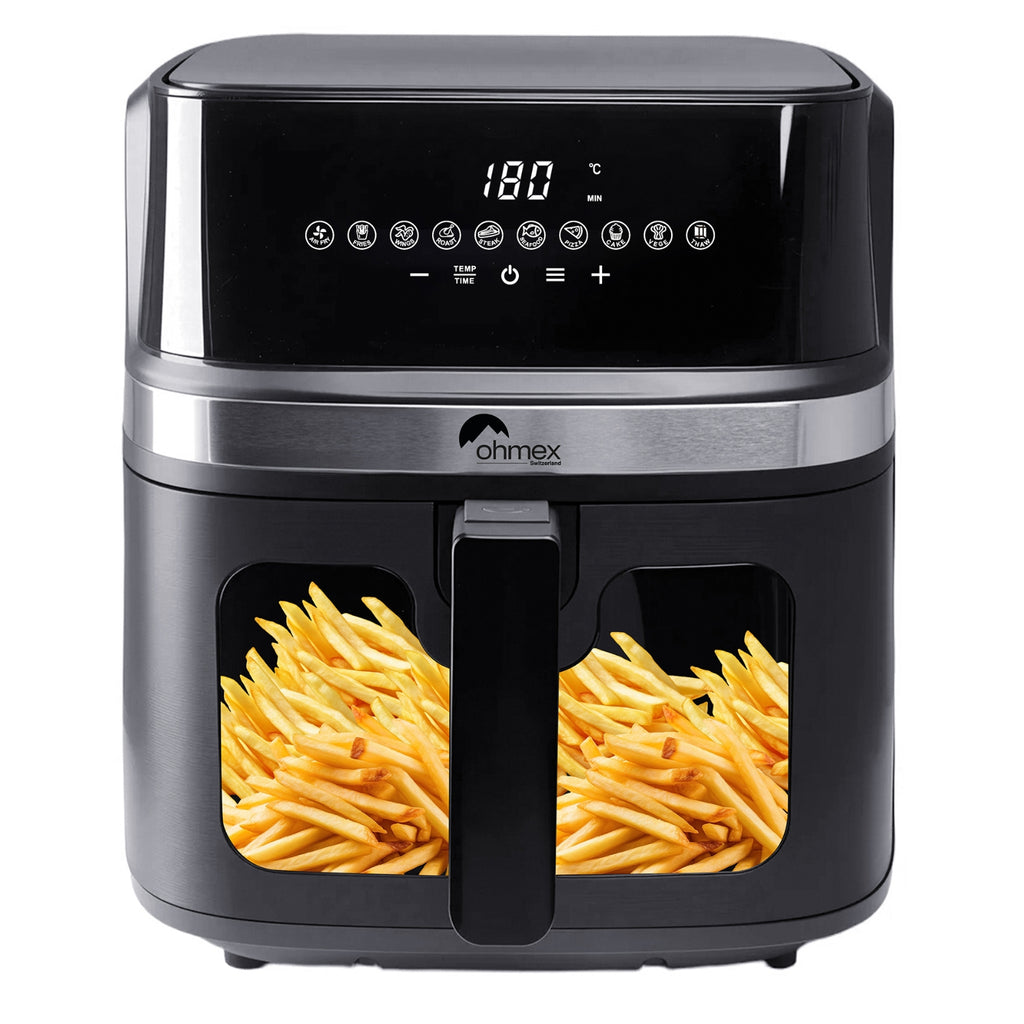 Ohmex Friteuse sans huile Airfryer 8L OHM-FRY-8025EU