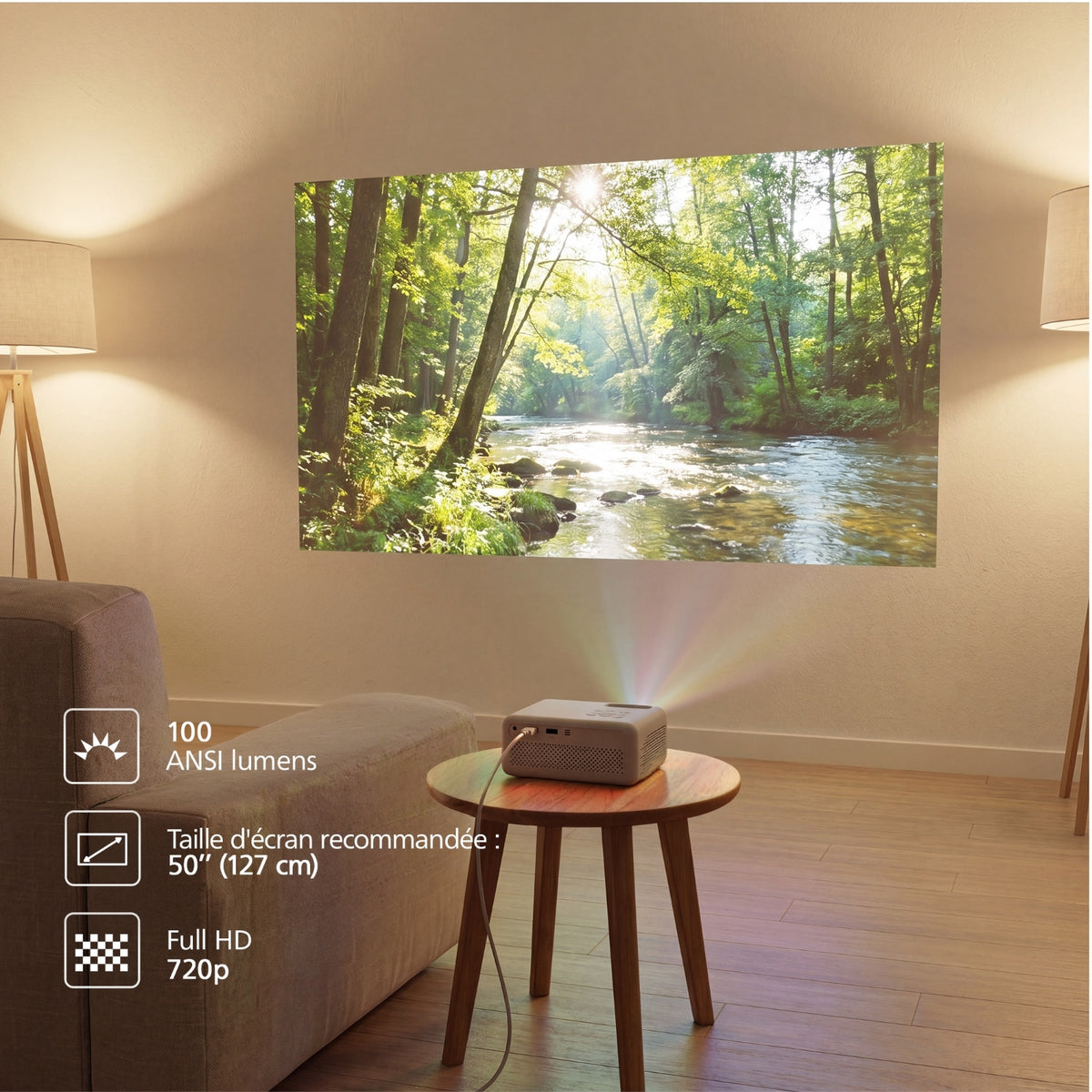 Philips Mini projecteur Neopix 106