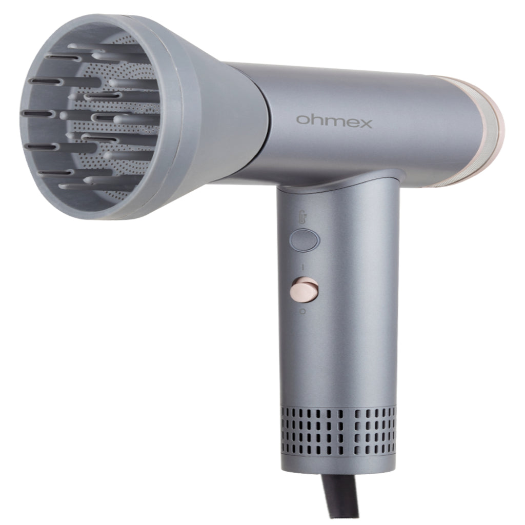 Ohmex Sèche-cheveux Ionique - 2 vitesses - 4 températures - 1400W - OHM-RCY-7126EU