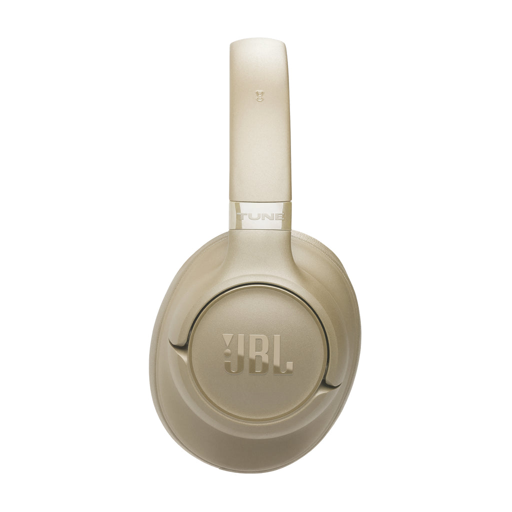 JBL Tune 730BT Casque Sans Fil Bluetooth, Arceau pour Appels et Musique, USB Type-C, Beige