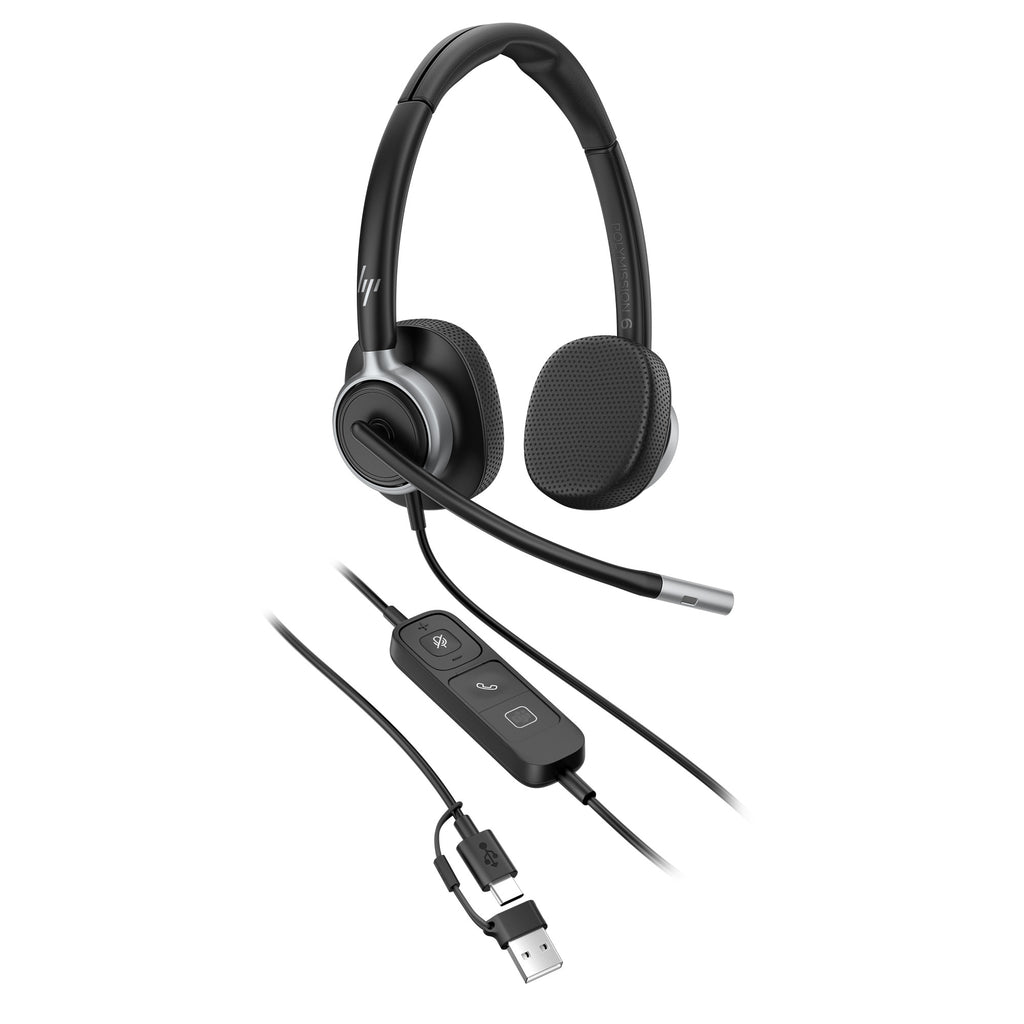 HP Poly Micro-casque filaire USB binaural Mission 625 (en vrac)