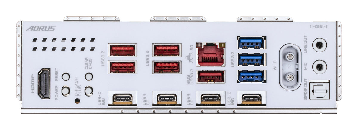 GIGABYTE X870E AORUS PRO X3D ICE Carte Mère – Prend en charge les processeurs AMD Ryzen 9000, VRM numérique 18+2+2 phases, jusqu’à 9000 Hz DDR5 (OC), 2 x PCIe 5.0 + 2 x PCIe 4.0, Wi-Fi 7, LAN 5 GbE, USB 4