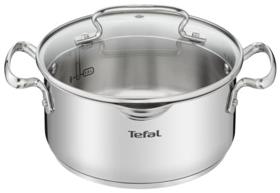Tefal DUETTO+ G7194455 Rond Acier inoxydable