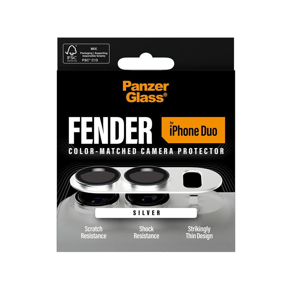 PanzerGlass® Fender Camera Protector White iPhone - vue 3