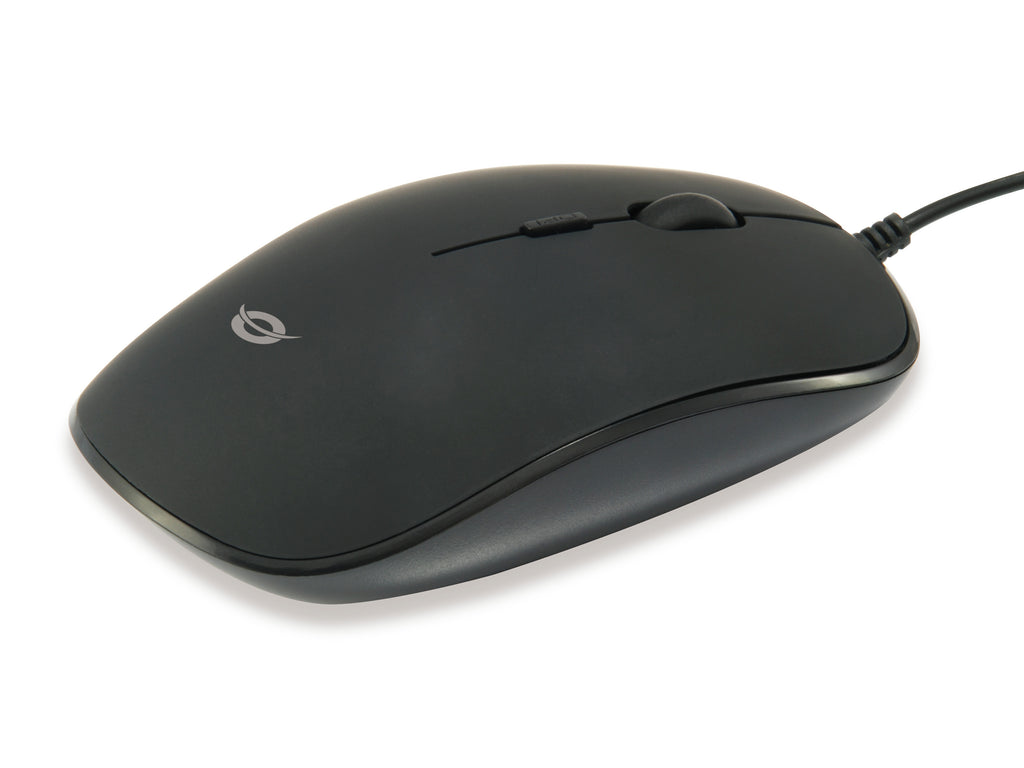 Conceptronic REGAS01B souris Bureau Ambidextre USB Type-A Optique 1200 DPI