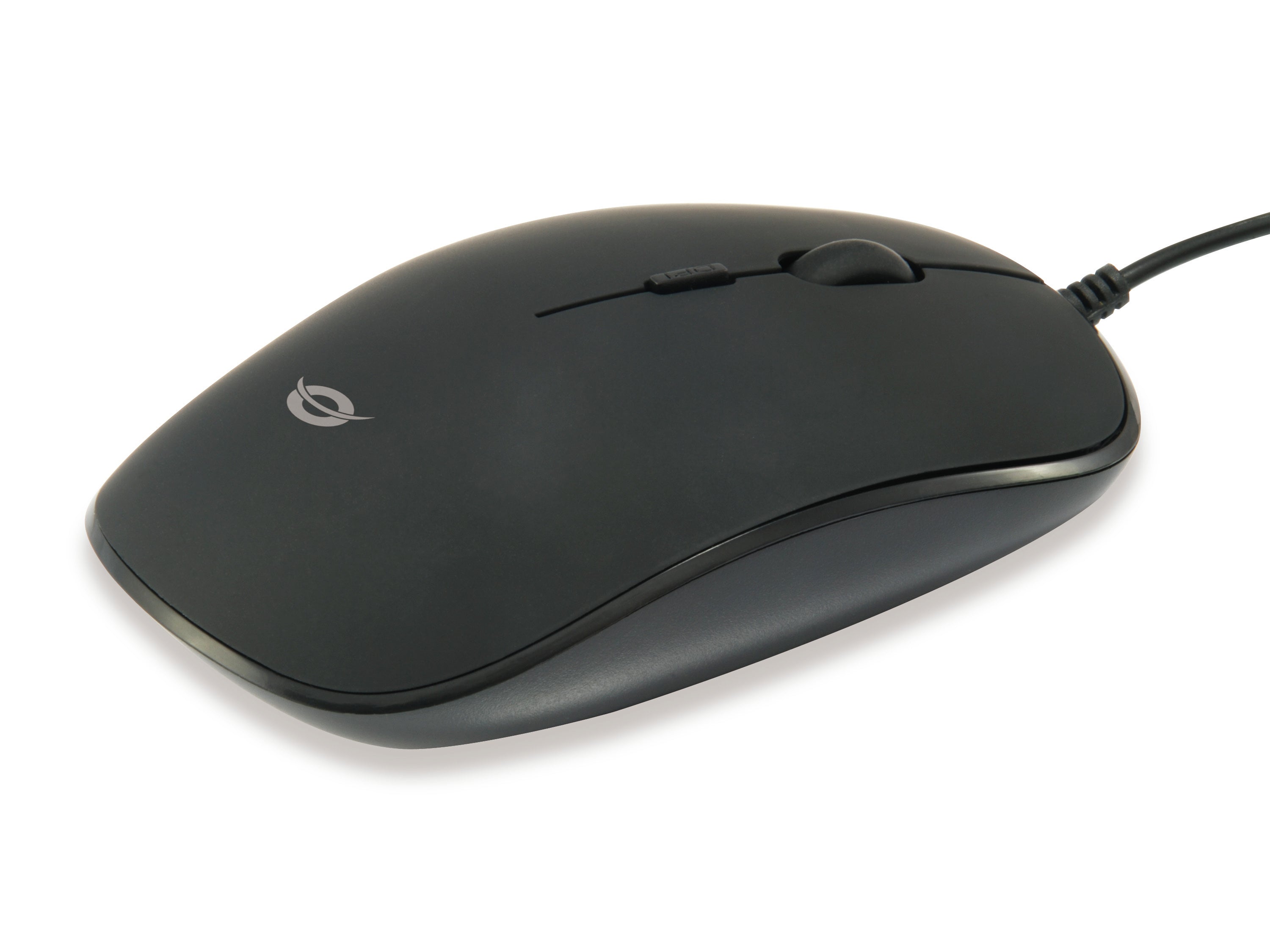 Conceptronic REGAS01B souris Bureau Ambidextre USB Type-A Optique 1200 DPI