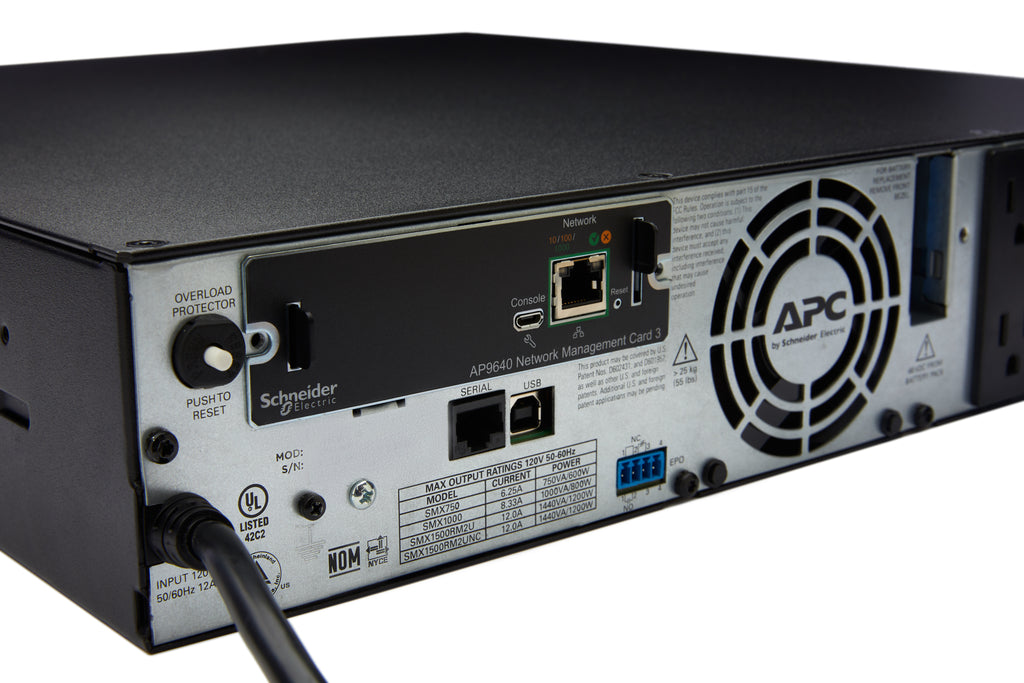 APC AP9640 Smart-UPS Carte de gestion réseau (gen3)
