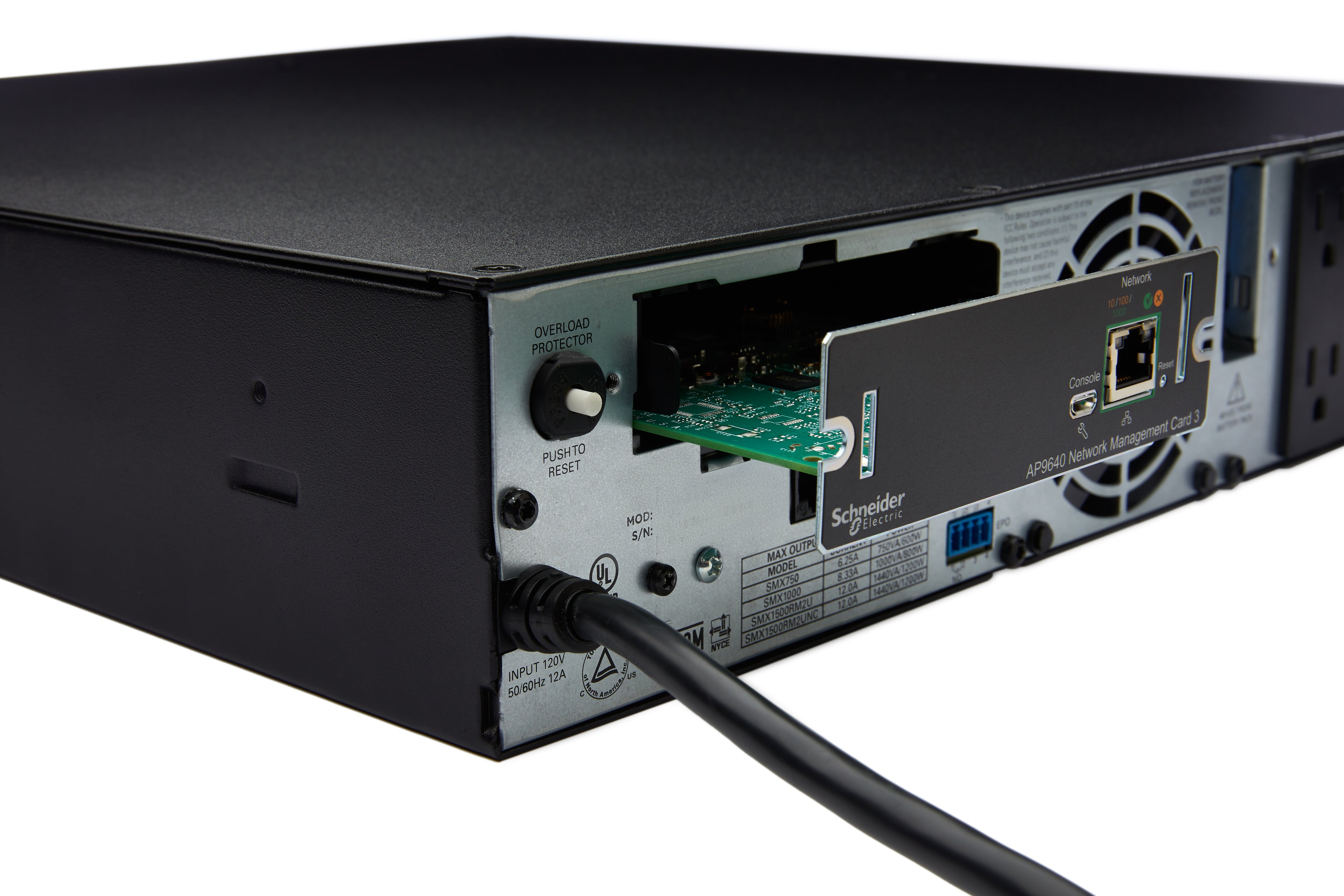 APC AP9640 Smart-UPS Carte de gestion réseau (gen3)