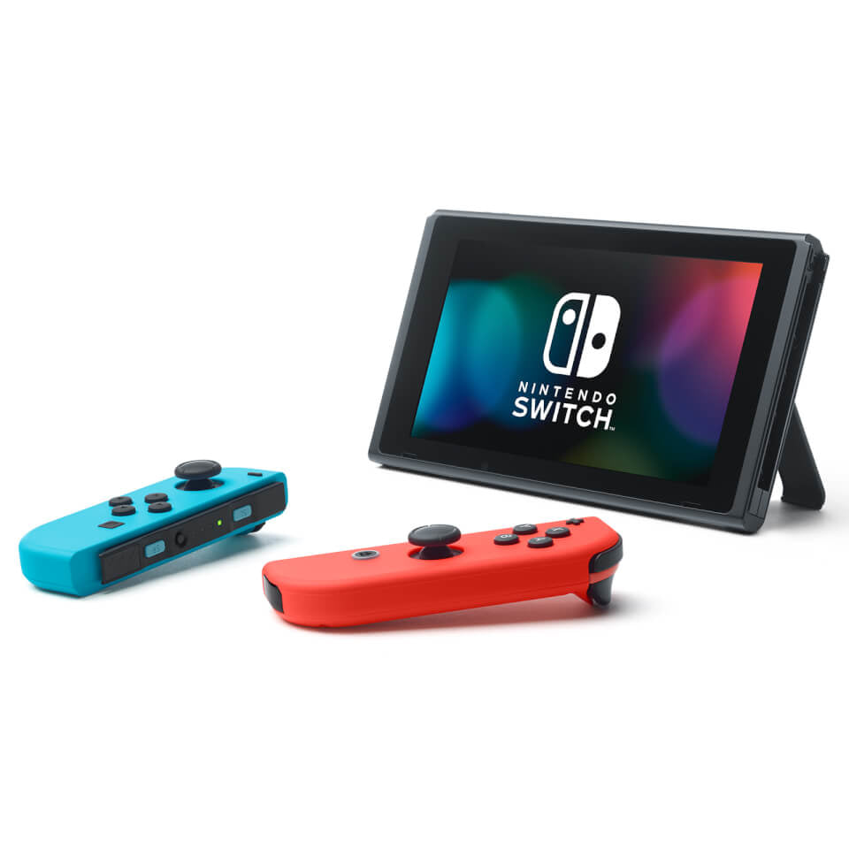 Nintendo Switch + Mario Kart 8 Deluxe console de jeux portables 15,8 cm (6.2") 32 Go Écran tactile Wifi Noir, Bleu, Rouge