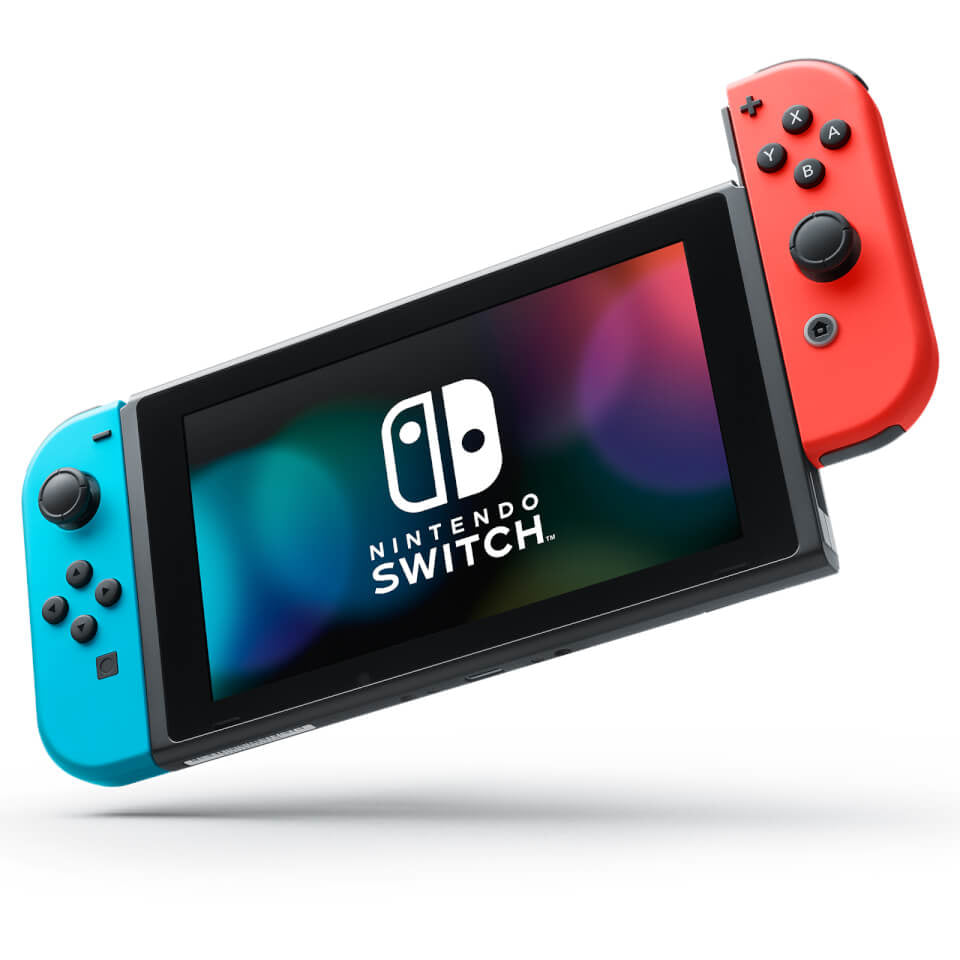 Nintendo Switch + Mario Kart 8 Deluxe console de jeux portables 15,8 cm (6.2") 32 Go Écran tactile Wifi Noir, Bleu, Rouge