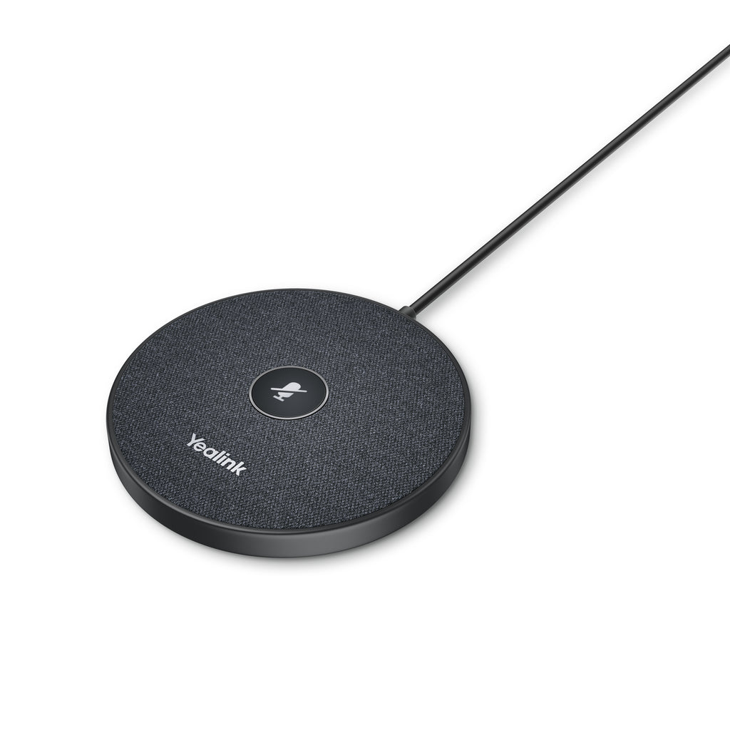 Yealink VCM35 Microphone de Visioconférence Filaire, Noir