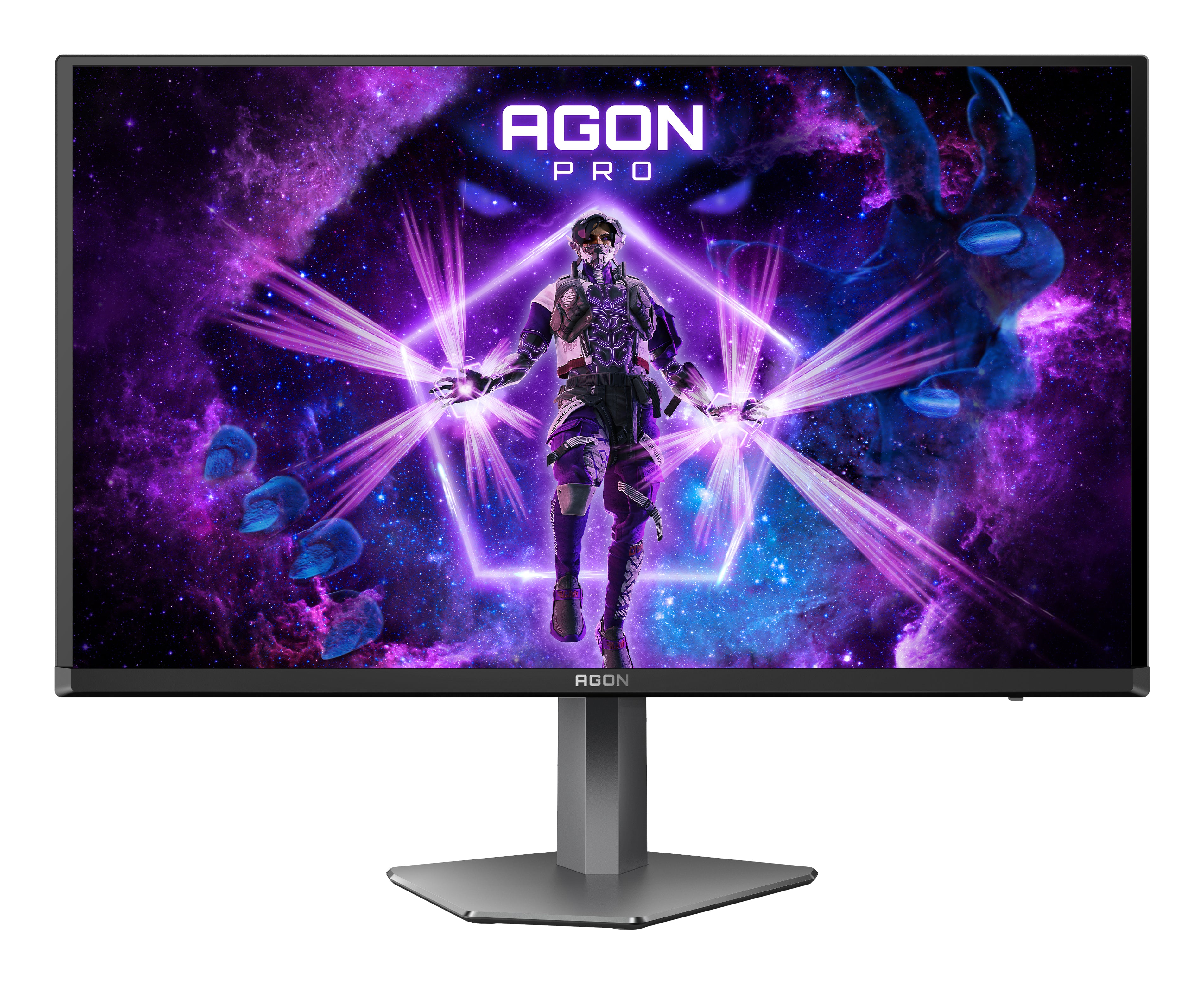 AOC AGON PRO AG276QKD2 écran plat de PC 67,3 cm (26.5") 2560 x 1440 pixels Quad HD QD-OLED Noir, Gris