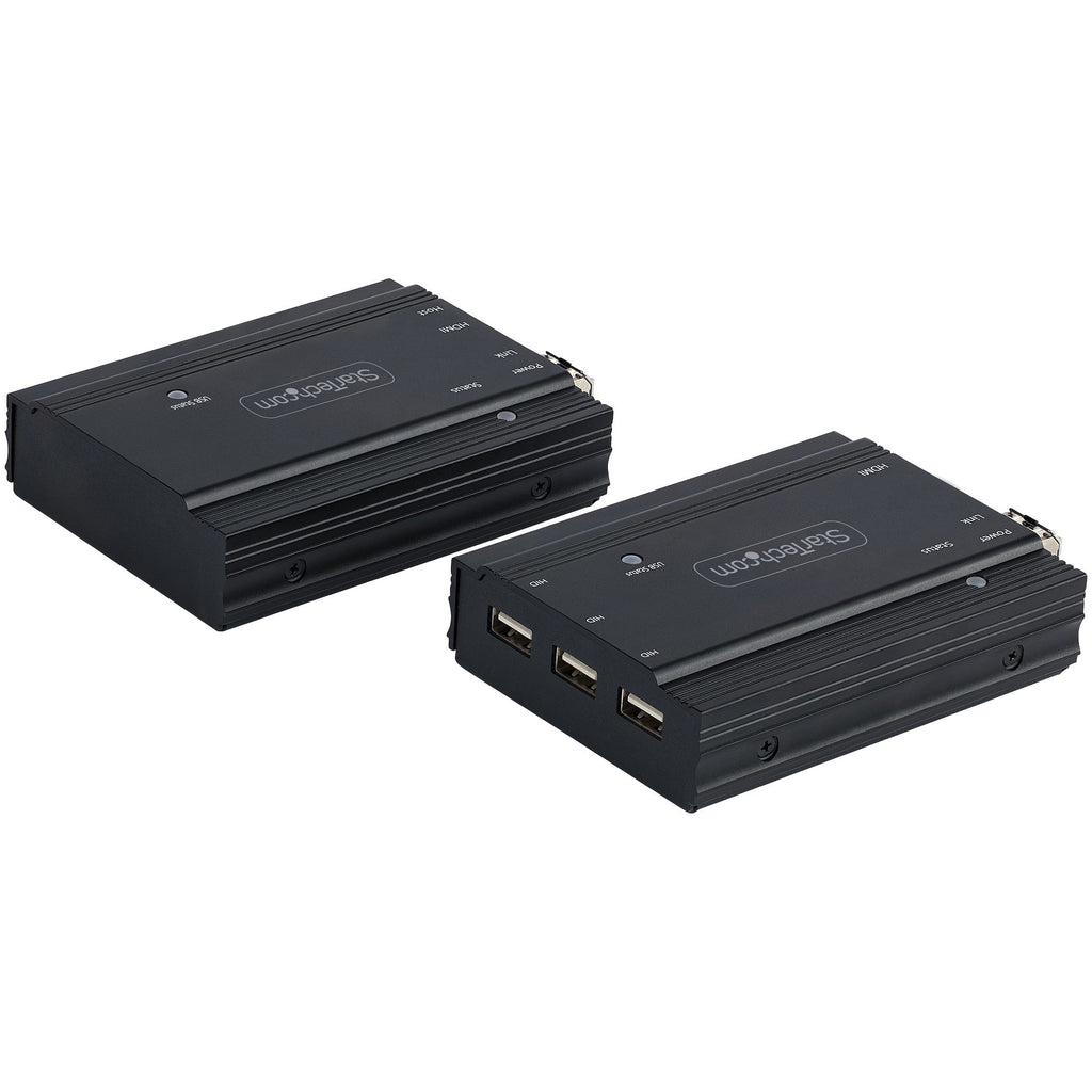 StarTech.com Extendeur KVM 4K HDMI sur Fibre Optique - Extender Commutateur Console KVM HDMI Video & USB - jusqu'à 300m (MultiMode) - 2 Modules 10G MMF SFP+ - Kit d'Extension KVM (TX/RX) - vue 6