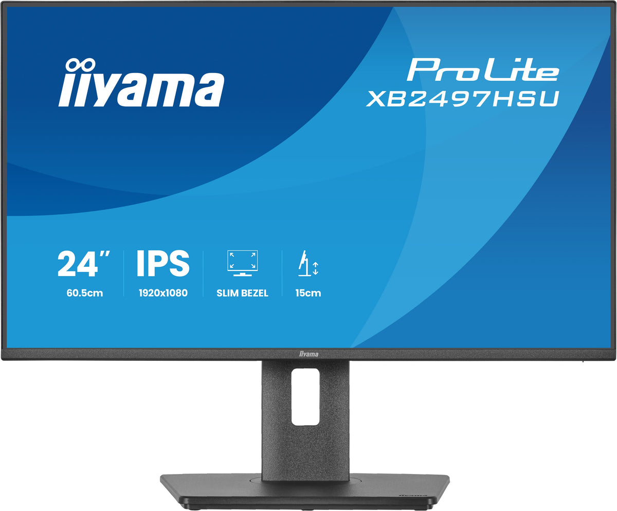 iiyama ProLite XB2497HSU-B1 Écran PC 60,5 cm (23.8") Full HD LED Noir