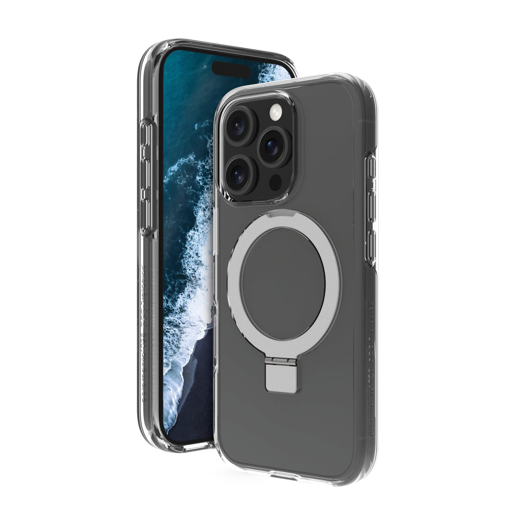 dbramante1928 Iceland Ultra D3O MS Kick Coque de Protection pour iPhone 16 Pro Max 6.9", Transparent