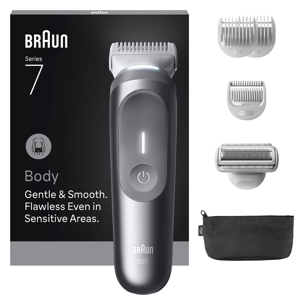 Braun Series 7 BG7550 Tondeuse Corps et Rasoir, Gris