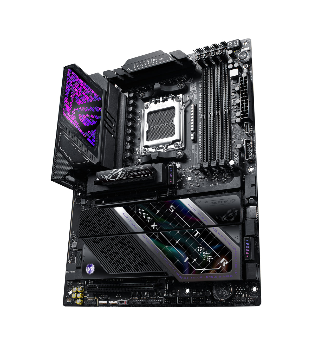 ASUS ROG STRIX X870E-E GAMING WIFI7 NEO Carte Mère AMD X870E Socket AM5 ATX