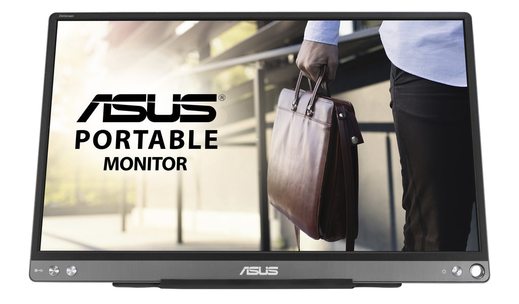 ASUS ZenScreen MB16ACE écran plat de PC 39,6 cm (15.6") 1920 x 1080 pixels Full HD LED Gris