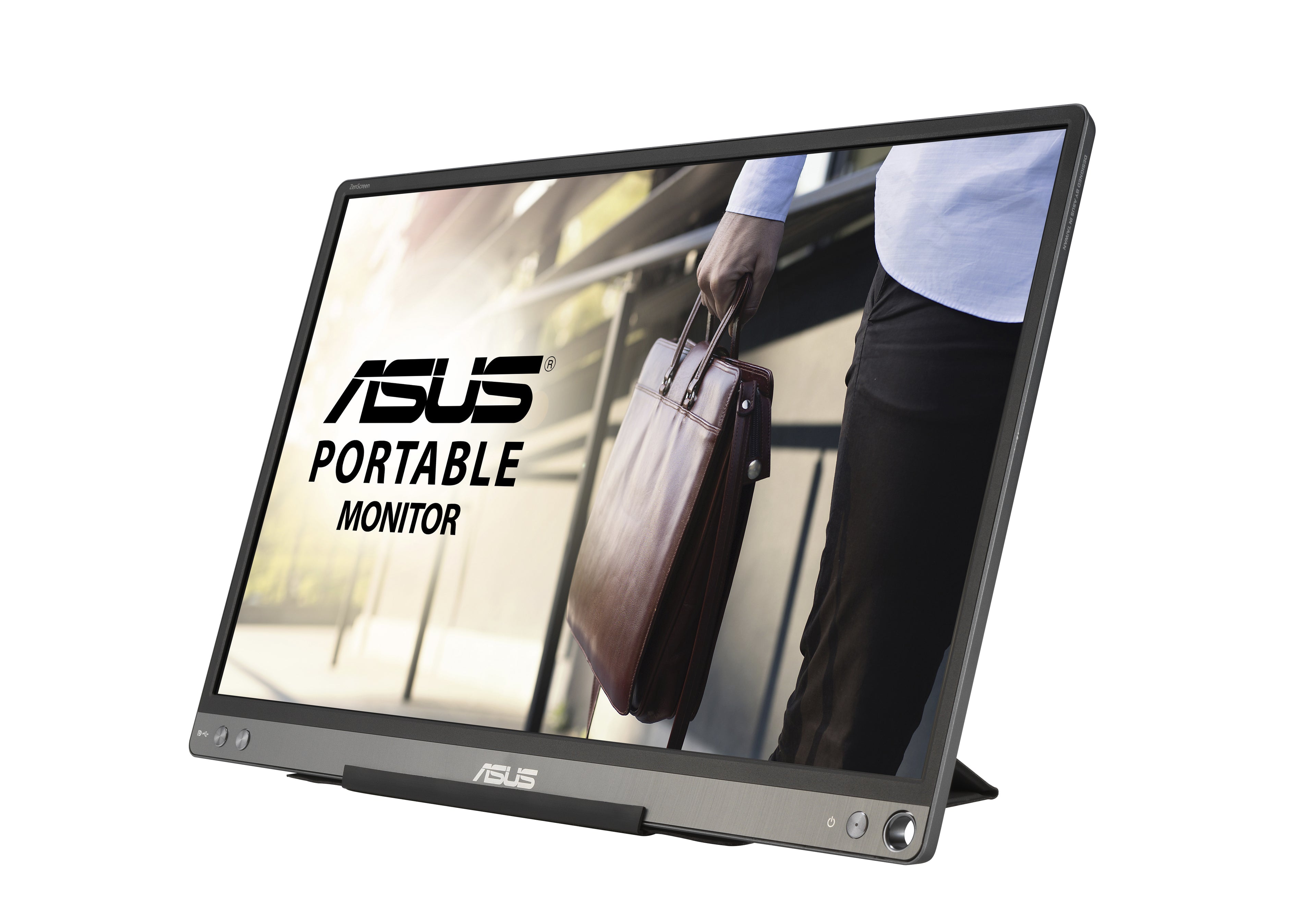 ASUS ZenScreen MB16ACE écran plat de PC 39,6 cm (15.6") 1920 x 1080 pixels Full HD LED Gris