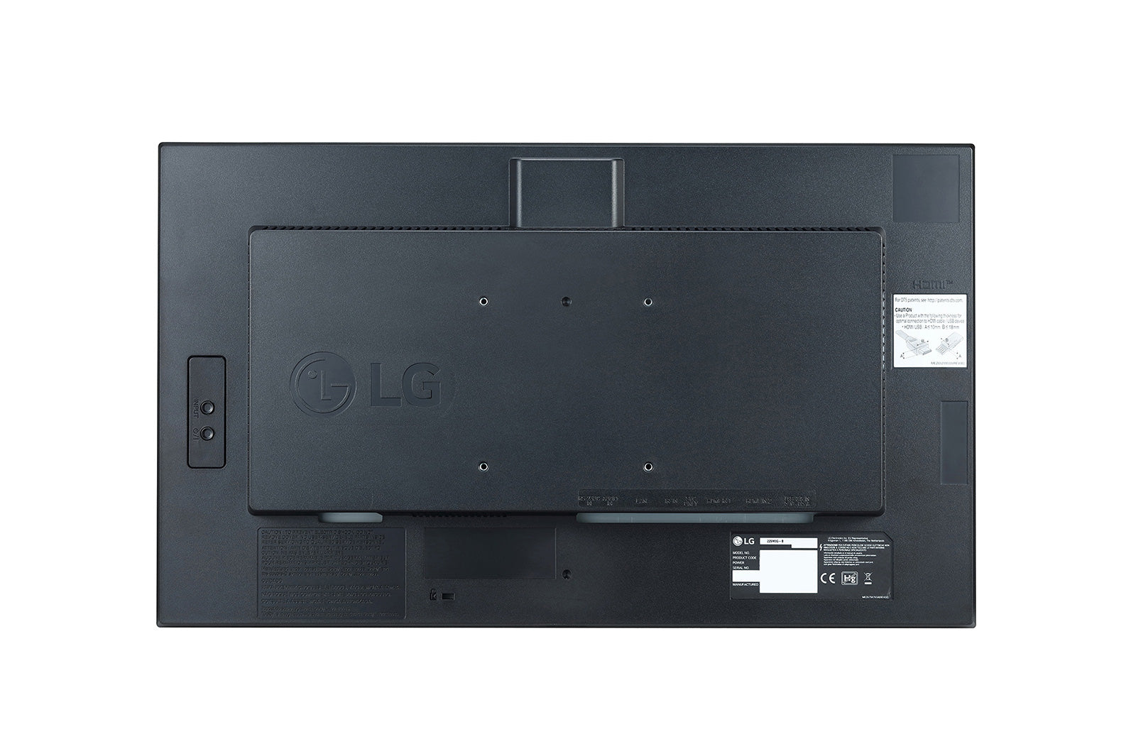 LG 22SM3G-B Écran d'affichage dynamique Écran plat de signalisation numérique 54,6 cm (21.5") IPS Wifi 250 cd/m² Full HD Noir Intégré dans le processeur 16/7