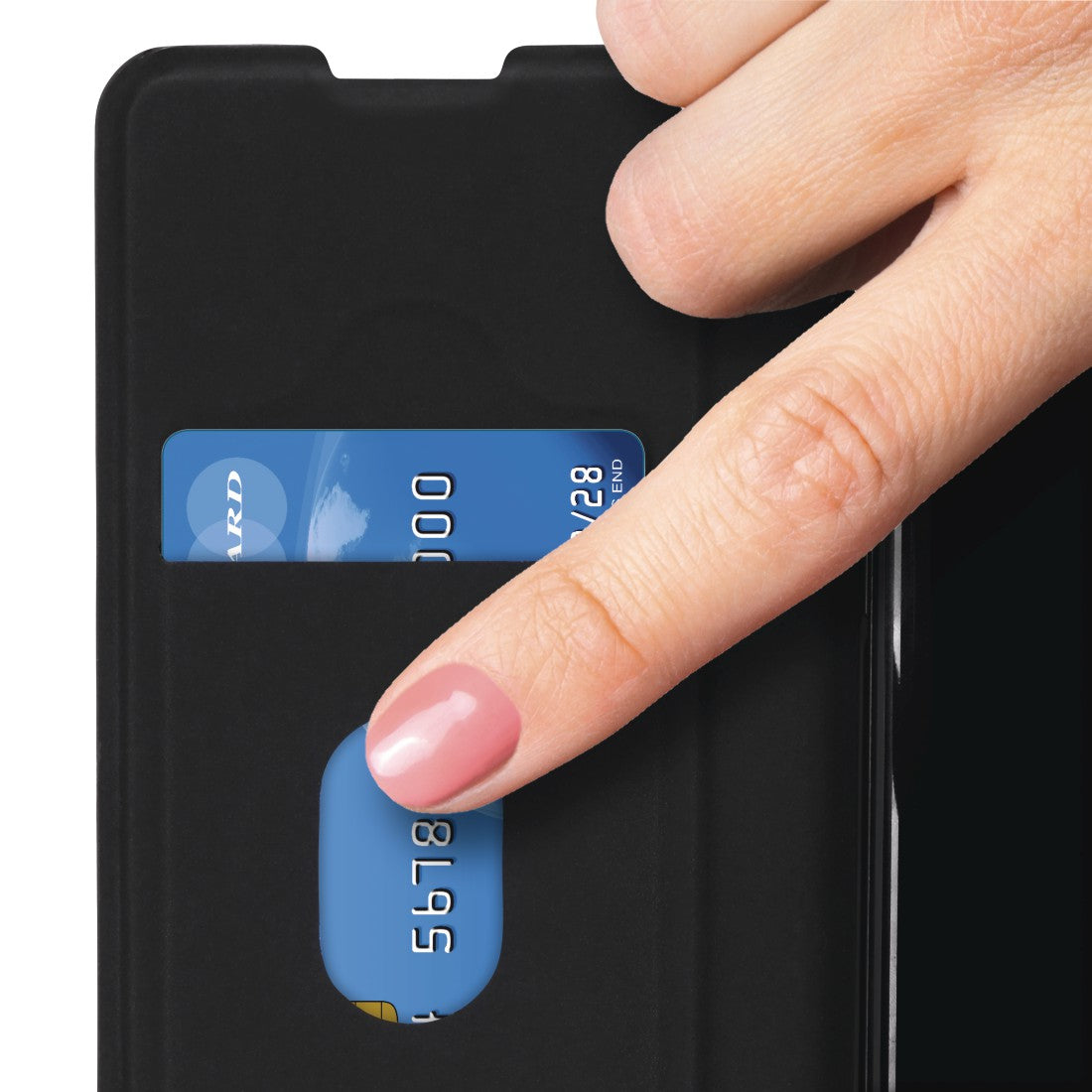 Hama 00196954 coque de protection pour téléphones portables 15,5 cm (6.1") Folio Noir