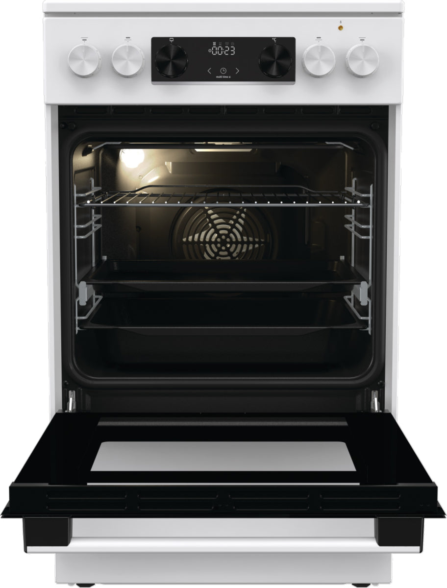 Gorenje GECS5C70WA Cuisinière Electrique Céramique Blanc