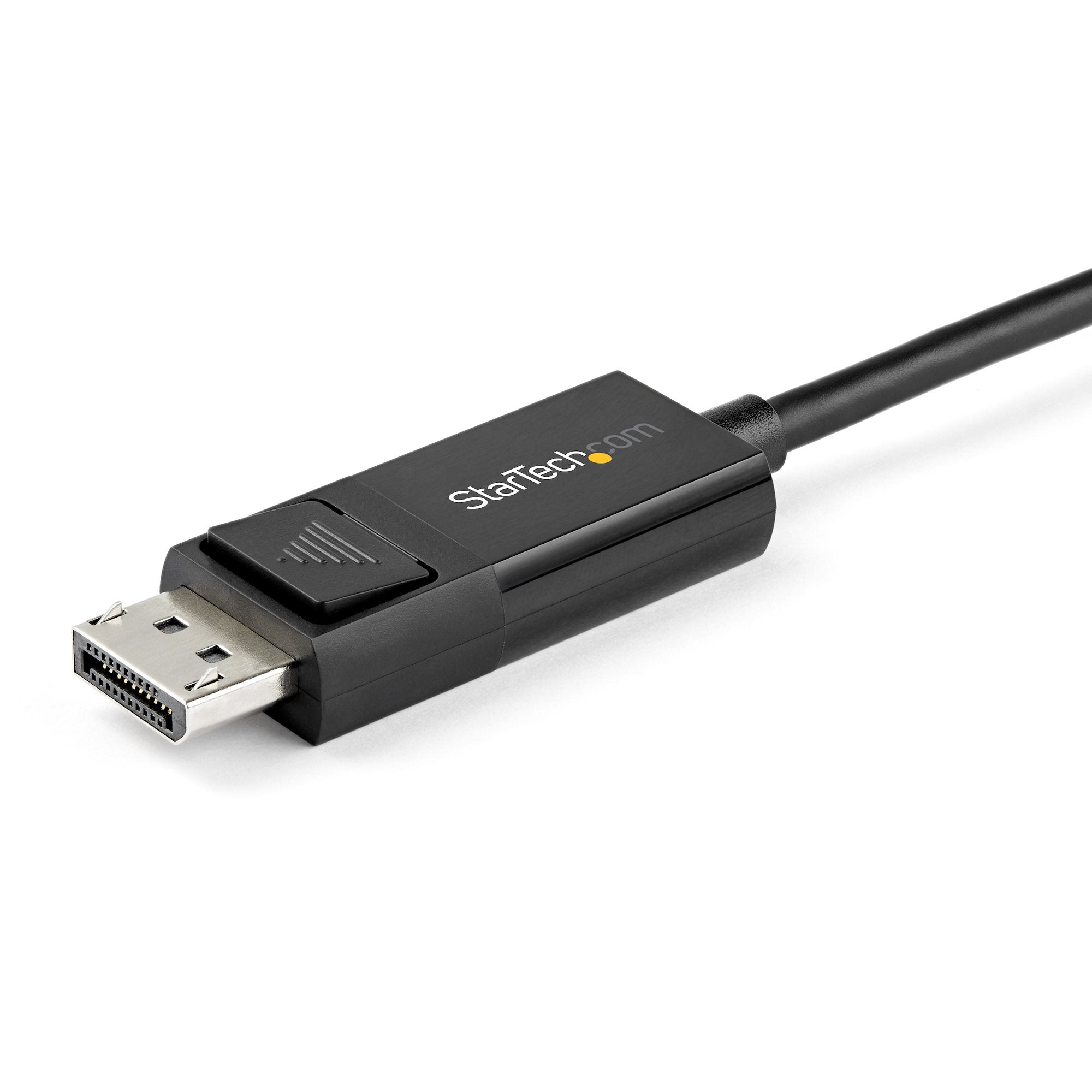 StarTech.com Câble USB Type-C vers DisplayPort 1.4 (bidirectionnel) - 2m - Adaptateur USB-C à DP